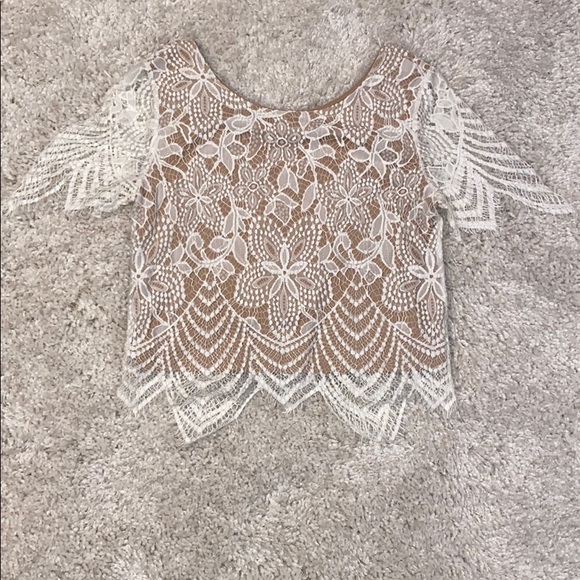 Express Lace Top - Picture 1 of 3